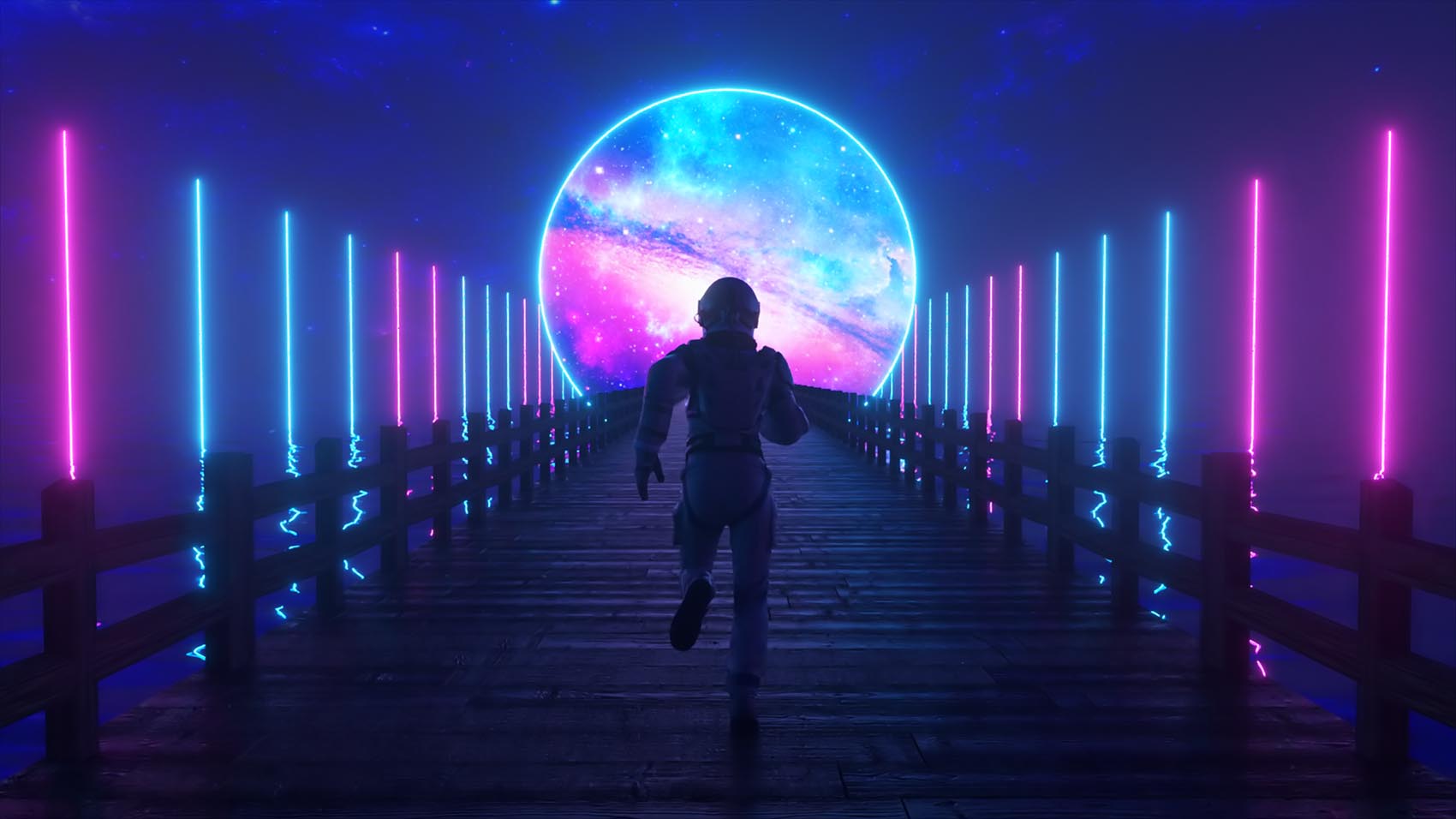 Trapped in an endless loop in space